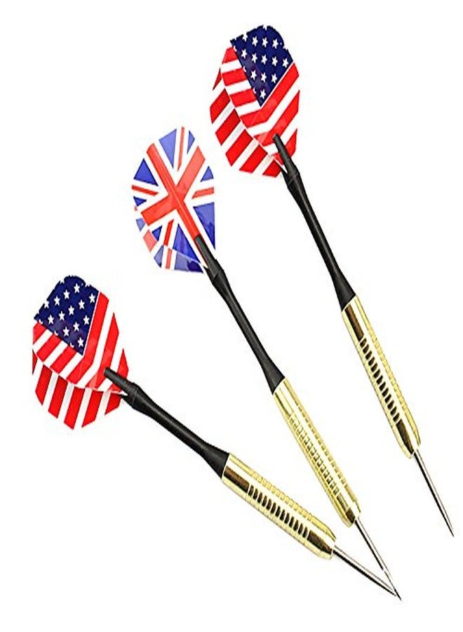 Futaba Steel Tip Harrow Point Wing Barrel Throwing darts - Pack of 3 - Image 1